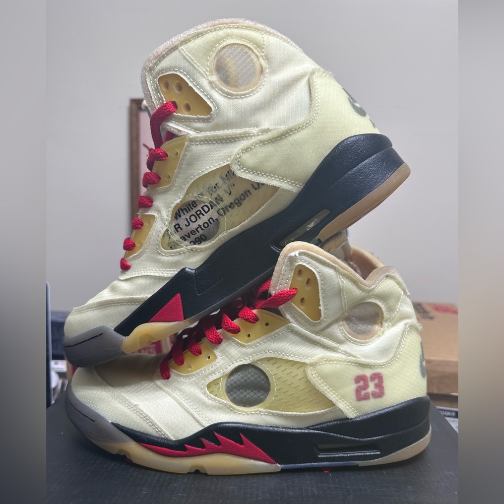 Nike Air Jordan 5 Off-White Sneakers